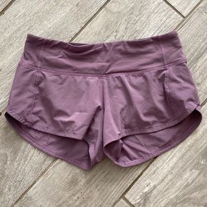 Lululemon speed up short NWOT.